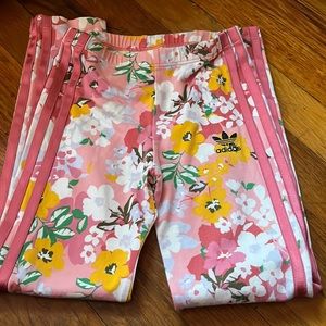 2 piece Adidas matching floral set